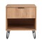 Manhattan Comfort DUMBO 1.0 Nightstand in Golden Brown NS001-GB - alternate 6